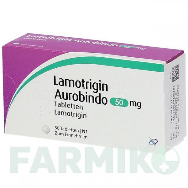 ЛАМОТРИДЖИН (LAMOTRIGIN) 50 мг таблетки 50 шт - Ламотриджин PUREN PHARMA