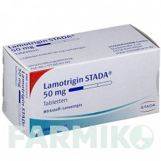 ЛАМОТРИДЖИН (LAMOTRIGIN) 50 мг таблетки 100 шт - Ламотриджин STADAPHARM