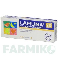 ЛАМУНА (LAMUNA) 30 таблетки 3x21 шт - Дезогестрел, Этинилэстрадиол HEXAL
