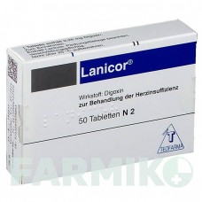 ЛАНИКОР (LANICOR) таблетки 50 шт - Дигоксин TEOFARMA