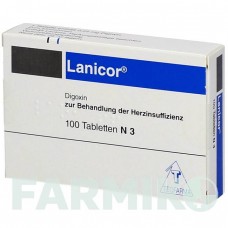 ЛАНИКОР (LANICOR) таблетки 100 шт - Дигоксин TEOFARMA