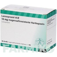 ЛАНСОПРАЗОЛ (LANSOPRAZOL) 15 мг капсулы 98 шт - Лансопразол ABZ PHARMA
