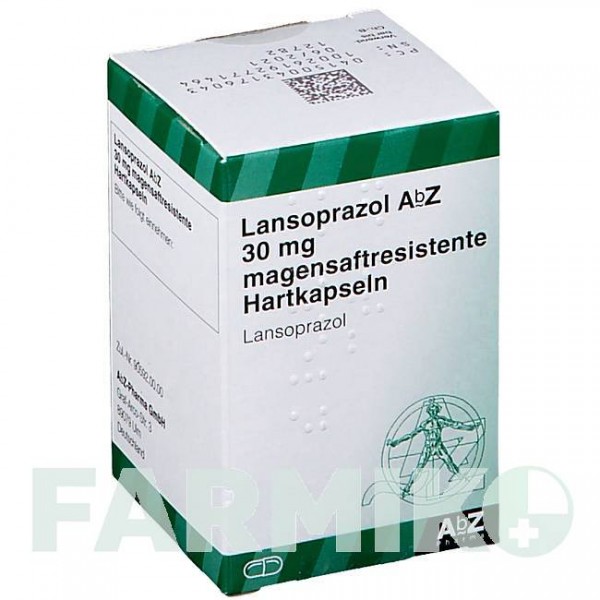 ЛАНСОПРАЗОЛ (LANSOPRAZOL) 30 мг капсулы 56 шт - Лансопразол ABZ PHARMA