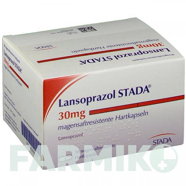 ЛАНСОПРАЗОЛ (LANSOPRAZOL) 30 мг капсулы 98 шт - Лансопразол STADAPHARM