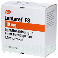 ЛАНТАРЕЛ (LANTAREL) 10 мг ( 25 мг/мл ) розчин 12 шт - Метотрексат PFIZER