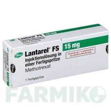 ЛАНТАРЕЛ (LANTAREL) 15 мг ( 25 мг/мл ) раствор 1 шт - Метотрексат PFIZER