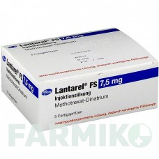 ЛАНТАРЕЛ (LANTAREL) 7,5 мг ( 25 мг/мл ) раствор 5 шт - Метотрексат PFIZER