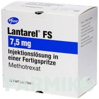 ЛАНТАРЕЛ (LANTAREL) 7,5 мг ( 25 мг/мл ) розчин 12 шт - Метотрексат PFIZER