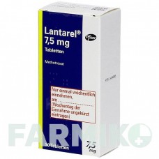ЛАНТАРЕЛ (LANTAREL) 7,5 таблетки 30 шт - Метотрексат PFIZER
