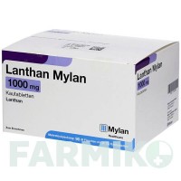 ЛАНТАН (LANTHAN) 1000 мг таблетки 90 шт - Лантану (III) карбонат VIATRIS