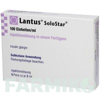 ЛАНТУС (LANTUS) 100 ОД/мл розчин 5x3 мл - Інсулін гларгін AXICORP PHARMA