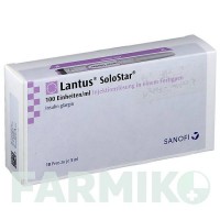 ЛАНТУС (LANTUS) 100 ОД/мл розчин 10x3 мл - Інсулін гларгін CC PHARMA