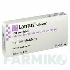ЛАНТУС (LANTUS) 100 ОД/мл розчин 5x3 мл - Інсулін гларгін EUROPEAN PHARMA