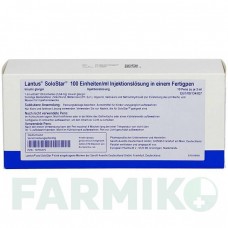 ЛАНТУС (LANTUS) 100 ОД/мл розчин 10x3 мл - Інсулін гларгін EUROPEAN PHARMA