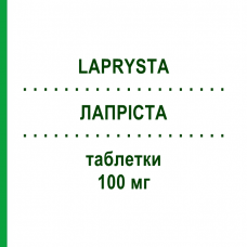 ЛАПРИСТА (LAPRYSTA) 100 мг таблетки 56 шт - Лакосамид NEURAXPHARM