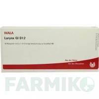 ЛАРИНКС (LARYNX) D 12 ампули 10x1 мл - Гомеопатія WALA HEILMITTEL