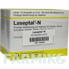ЛАЗЕПТАЛ (LASEPTAL) розчин для ін'єкцій 2x10x5 мл - Гомеопатія DHU