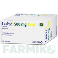 ЛАЗИКС (LASIX) 500 мг таблетки 100 шт - Фуросемид SANOFI