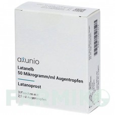ЛАТАНЕЛБ (LATANELB) 50 мкг/мл капли 3x2,5 мл - Латанопрост AXUNIO PHARMA