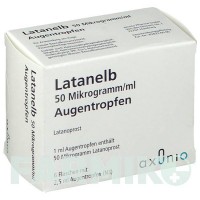 ЛАТАНЕЛБ (LATANELB) 50 мкг/мл краплі 6x2,5 мл - Латанопрост AXUNIO PHARMA