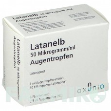 ЛАТАНЕЛБ (LATANELB) 50 мкг/мл капли 6x2,5 мл - Латанопрост AXUNIO PHARMA