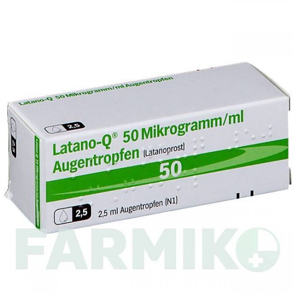 ЛАТАНО (LATANO) 50 мкг/мл краплі 1x2,5 мл - Латанопрост JUTA PHARMA