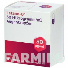 ЛАТАНО (LATANO) 50 мкг/мл краплі 6x2,5 мл - Латанопрост JUTA PHARMA