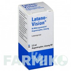 ЛАТАНО (LATANO) 50 мкг/мл краплі 2,5 мл - Латанопрост OMNIVISION