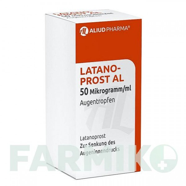 ЛАТАНОПРОСТ (LATANOPROST) 50 мкг/мл краплі 2,5 мл - Латанопрост ALIUD PHARMA