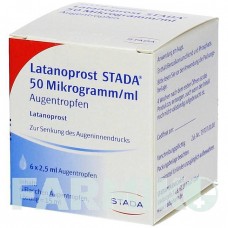 ЛАТАНОПРОСТ (LATANOPROST) 50 мкг/мл краплі 6x2,5 мл - Латанопрост STADAPHARM