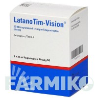 ЛАТАНОТИМ (LATANOTIM) 50 мкг/мл + 5 мг/мл капли 2,5 мл - Тимолол, Латанопрост OMNIVISION