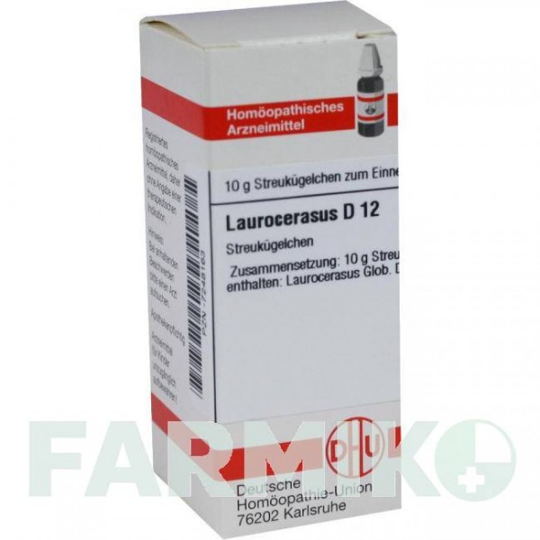 ЛАУРОЦЕРАЗУС (LAUROCERASUS) D 12 глобули 10 г - Гомеопатия DHU
