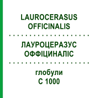ЛАУРОЦЕРАЗУС ОФФІЦИНАЛІС (LAUROCERASUS OFFICINALIS) C 1000 глобули 1,5 г - Гомеопатія GUDJONS