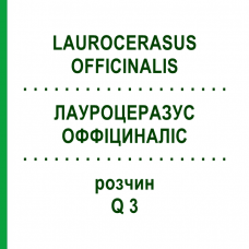 ЛАУРОЦЕРАЗУС ОФФІЦИНАЛІС (LAUROCERASUS OFFICINALIS) Q 3 розчин 15 мл - Гомеопатія GUDJONS