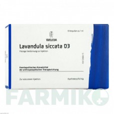 ЛАВАНДУЛА СИККАТА (LAVANDULA SICCATA) D 3 ампули 8x1 мл - Гомеопатія WELEDA