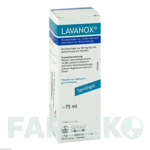 ЛАВАНОКС (LAVANOX) гель 75 мл - Активные вещества SERAG-WIESSNER