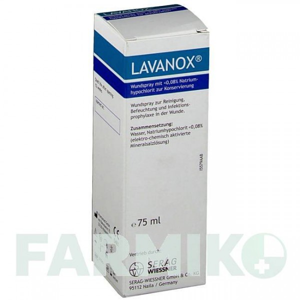 ЛАВАНОКС (LAVANOX) спрей 75 мл - Активні речовини SERAG-WIESSNER