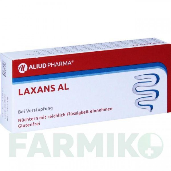 ЛАКСАНС (LAXANS) таблетки 30 шт - Бисакодил ALIUD PHARMA
