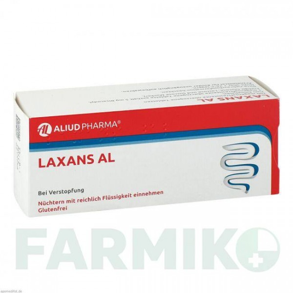 ЛАКСАНС (LAXANS) таблетки 200 шт - Бисакодил ALIUD PHARMA