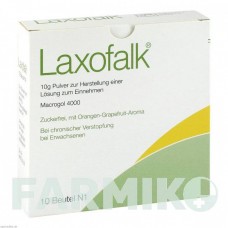 ЛАКСОФАЛЬК (LAXOFALK) 10 г порошок 10 шт - Макрогол DR.FALK PHARMA
