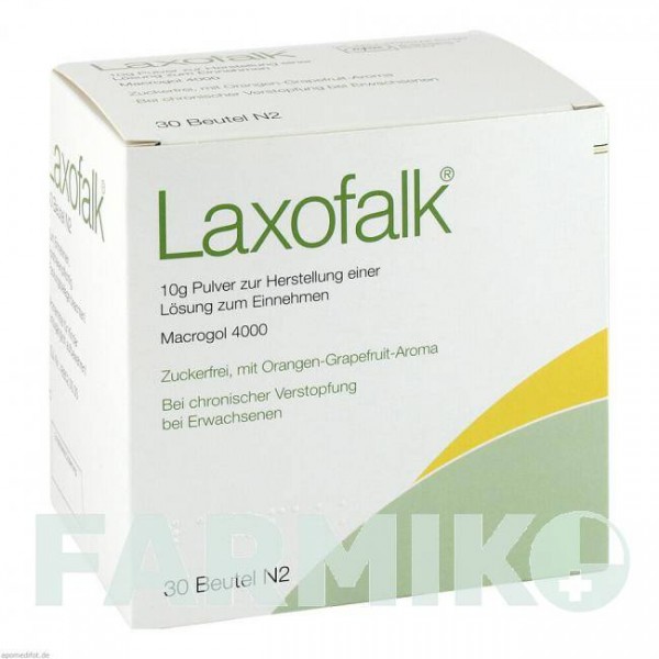 ЛАКСОФАЛЬК (LAXOFALK) 10 г порошок 30 шт - Макрогол DR.FALK PHARMA