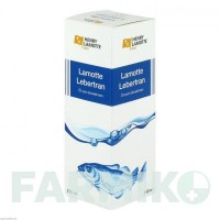 ЛЕБЕРТРАН ЛАМОУТТ (LEBERTRAN LAMOTTE) рідина 250 мл - Жир печінки тріски HENRY LAMOTTE OILS