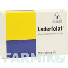 ЛЕДЕРФОЛАТ (LEDERFOLAT) таблетки 100 шт - Кальция фолинат TEOFARMA