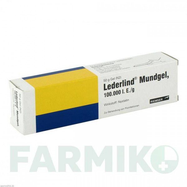 ЛЕДЕРЛІНД (LEDERLIND) гель 50 г - Ністатин ABANTA PHARMA