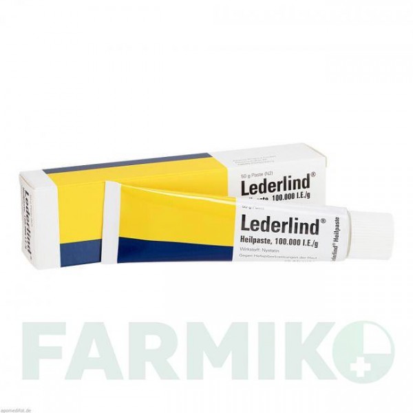 ЛЕДЕРЛІНД (LEDERLIND) паста 50 г - Ністатин ABANTA PHARMA