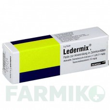 ЛЕДЕРМІКС (LEDERMIX) паста 5 г - Демеклоциклін, Інше ESTEVE PHARMACEUTICALS