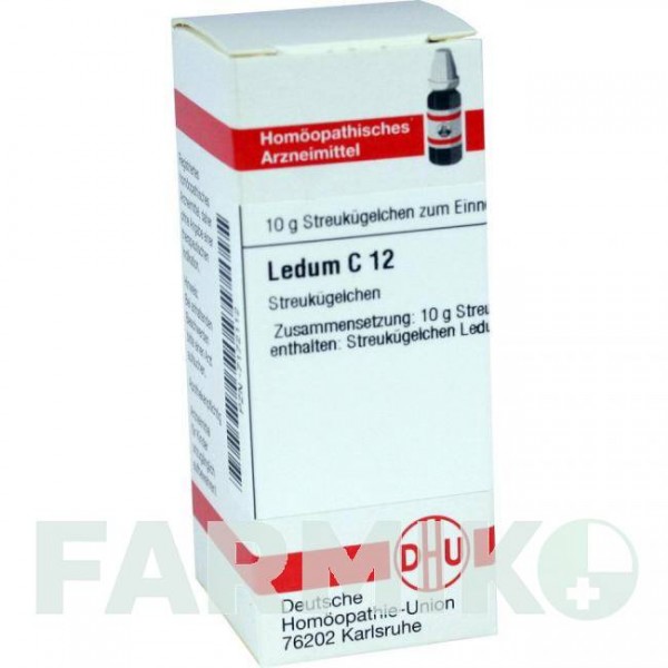 ЛЕДУМ (LEDUM) C 12 глобули 10 г - Гомеопатия DHU