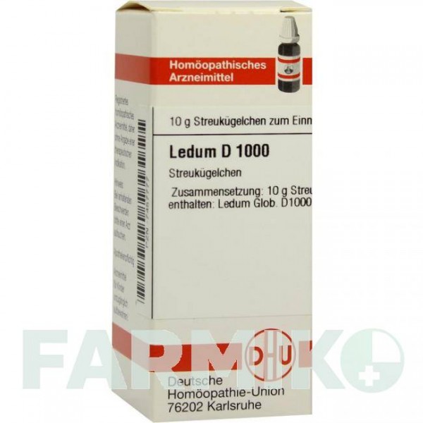 ЛЕДУМ (LEDUM) D 1000 глобули 10 г - Гомеопатия DHU