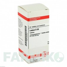 ЛЕДУМ (LEDUM) D 30 таблетки 80 шт - Гомеопатия DHU