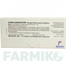 ЛЕДУМ ПАЛУСТРЕ (LEDUM PALUSTRE) D 6 ампули 8 шт - Гомеопатія WELEDA